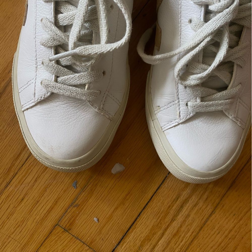 Veja Campo Fured leather white desert sneakers shoes Revolve 36 5 - Picture 10 of 16